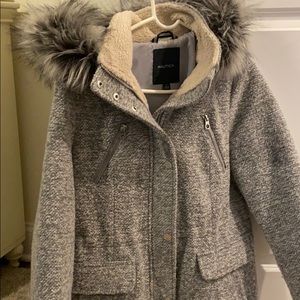 Like New ! Only worn once grey black white